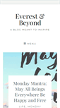 Mobile Screenshot of everestandbeyond.com